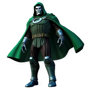 Dr Doom's Green Cloak Png 06252024 PNG image