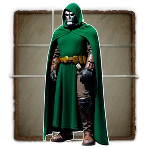 Dr Doom's Green Cloak Png 58 PNG image