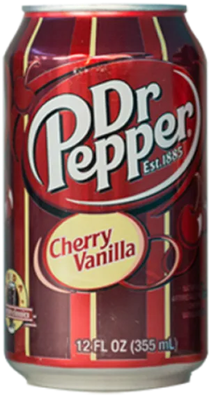 Dr Pepper Cherry Vanilla Can PNG image