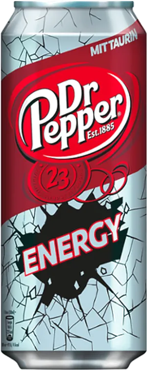 Dr Pepper Energy Can PNG image