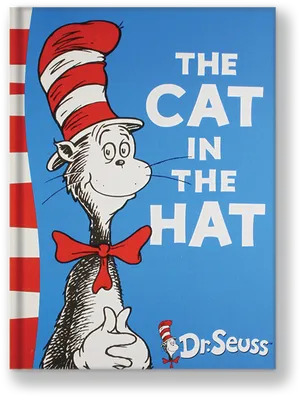 Dr Seuss Cat In The Hat Cover PNG image