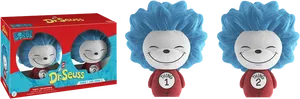 Dr Seuss Thing1and Thing2 Funko Dorbz PNG image