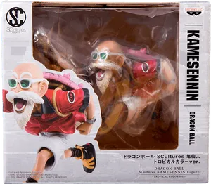 Dragon Ball Kamesennin Figure Packaging PNG image