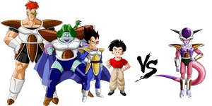 Dragon Ball Z Fighters Versus Frieza PNG image