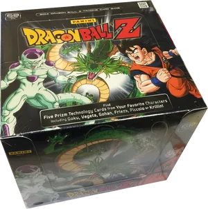 Dragon Ball Z Trading Card Game Box PNG image