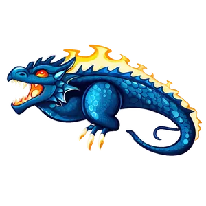 Dragon Breathing Fire Clipart PNG Rnj PNG