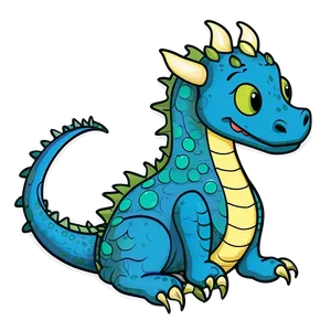 Dragon Coloring Page PNG 06132024 PNG
