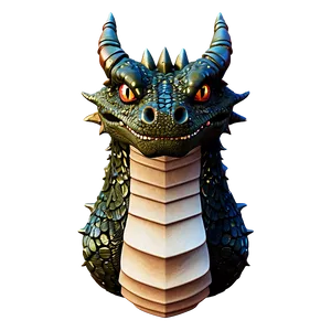 Dragon Head Clipart PNG 06282024