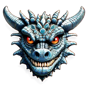 Dragon Head Clipart PNG 82