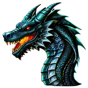 Dragon Head Clipart PNG Vxt