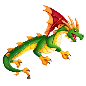 Dragon In Flight Clipart PNG Oog76 PNG