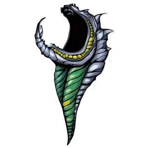 Dragon Neck Tattoo Visuals PNG Kaf