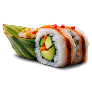 Dragon Roll Sushi PNG 05212024