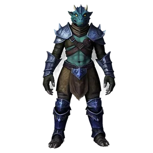 Dragonborn Character Art Png 06262024 PNG image