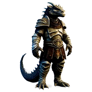 Dragonborn Legendary Hero Png 80 PNG image