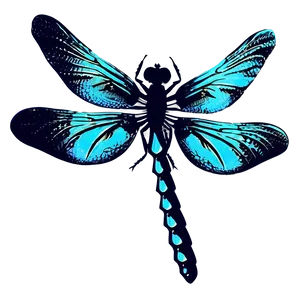 Dragonfly Silhouette PNG 05212024