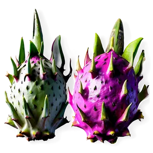 Dragonfruit With Other Exotics Png Lcq PNG image