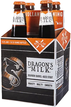 Dragons Milk Stout Beer Pack PNG image