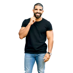 Drake And Celebrities Png Jif PNG image