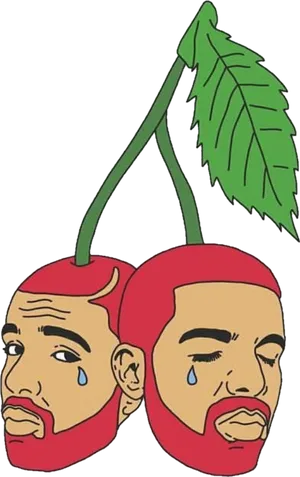 Drake Cherry Hybrid Illustration PNG image