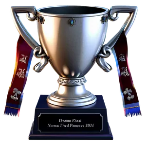 Drama Festival Trophy Png 05042024 PNG image