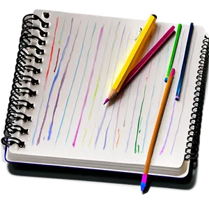 Drawing Notebook PNG 1