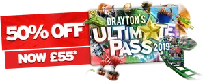 Draytons Ultimate Pass Discount2019 PNG image