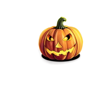 Dreadful Scary Pumpkin Glow PNG 06292024 PNG