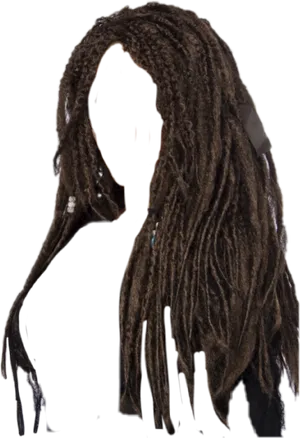 Dreadlocks Silhouette Profile PNG image