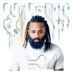 Dreads And Beard Combo Png 05242024 PNG image