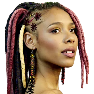 Dreads And Hair Accessories PNG 11