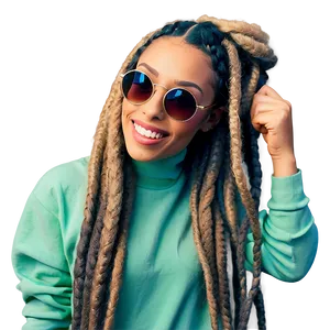 Dreads Hairstyle Inspiration PNG 05242024