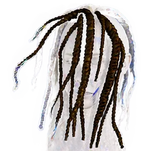 Dreads With Highlights Png 05242024 PNG image
