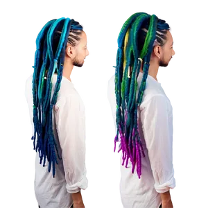 Dreads With Temporary Color Png Pjv97 PNG image