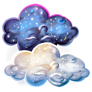 Dream Cloud In Night Sky PNG Spa77 PNG