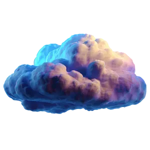 Dream Cloud With Aurora Borealis PNG Xni75 PNG