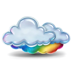 Dream Cloud With Rainbow PNG 06282024
