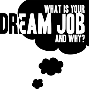 Dream Job Inquiry Graphic PNG