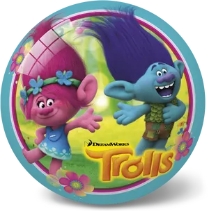 Dream Works Trolls Animated Characters