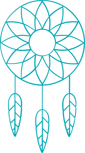 Dreamcatcher Icon Outline PNG