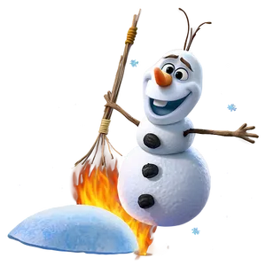 Dreaming Olaf Scene PNG 05232024