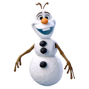 Dreaming Olaf Scene PNG 05232024