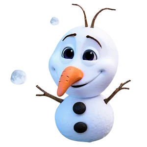 Dreaming Olaf Scene PNG Tij