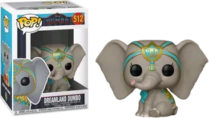 Dreamland Dumbo Funko Pop PNG image