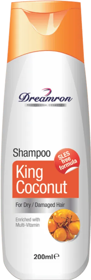 Dreamron King Coconut Shampoo200ml PNG image