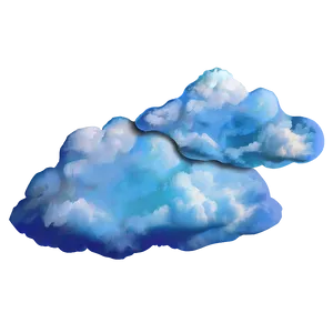 Dreamy Blue Clouds Png Ilu33 PNG image