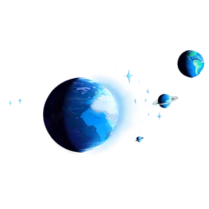 Dreamy Blue Planet Concept PNG 71 PNG