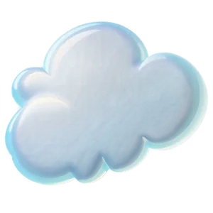 Dreamy Cartoon Cloud PNG 50