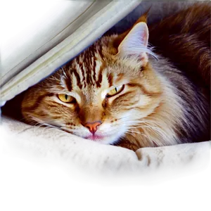 Dreamy Cat Artwork PNG 06242024 PNG