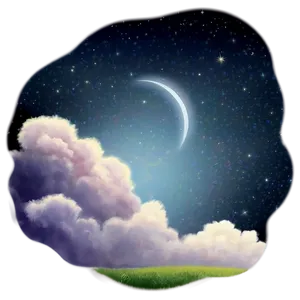 Dreamy Cielo Landscape Png Jsn54 PNG image